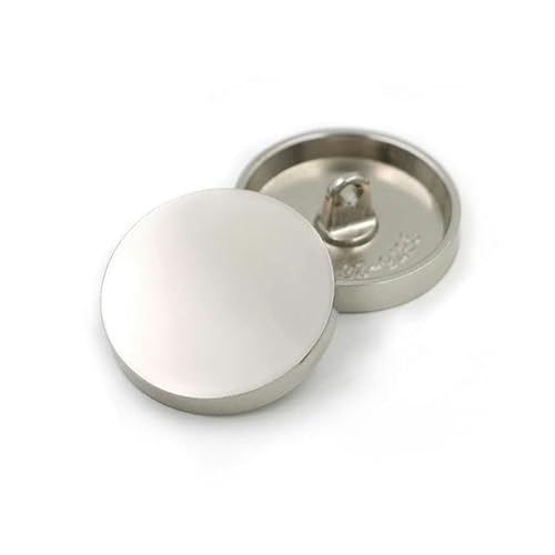 10 unids/lote botones de costura de vástago de metal para manualidades botón de aleación para ropa DIY Manualidades accesorios decorativos-285-25MM