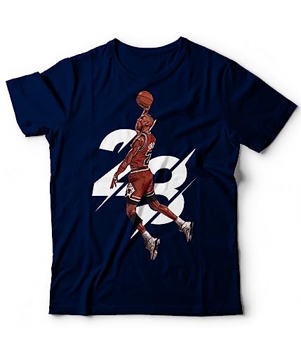 Camiseta para hombre de MJ 23 Hoop – Campeones de baloncesto NBA