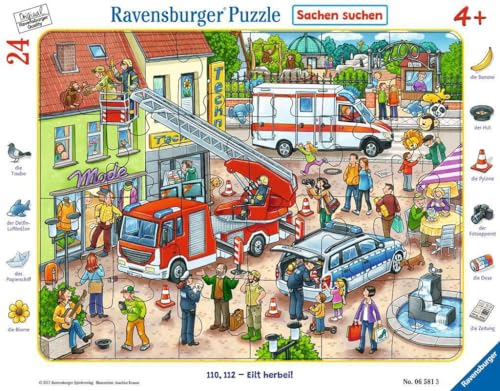 Ravensburger-110, 112-¡Rápido Puzzle, Color Plata (65813)